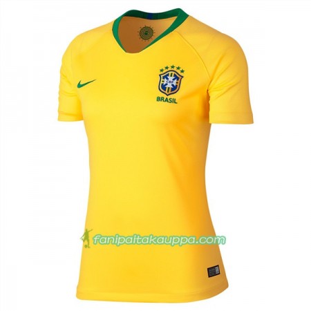 Jalkapallo Peliasut Brasilia Naisten MM 2018 Koti Pelipaita